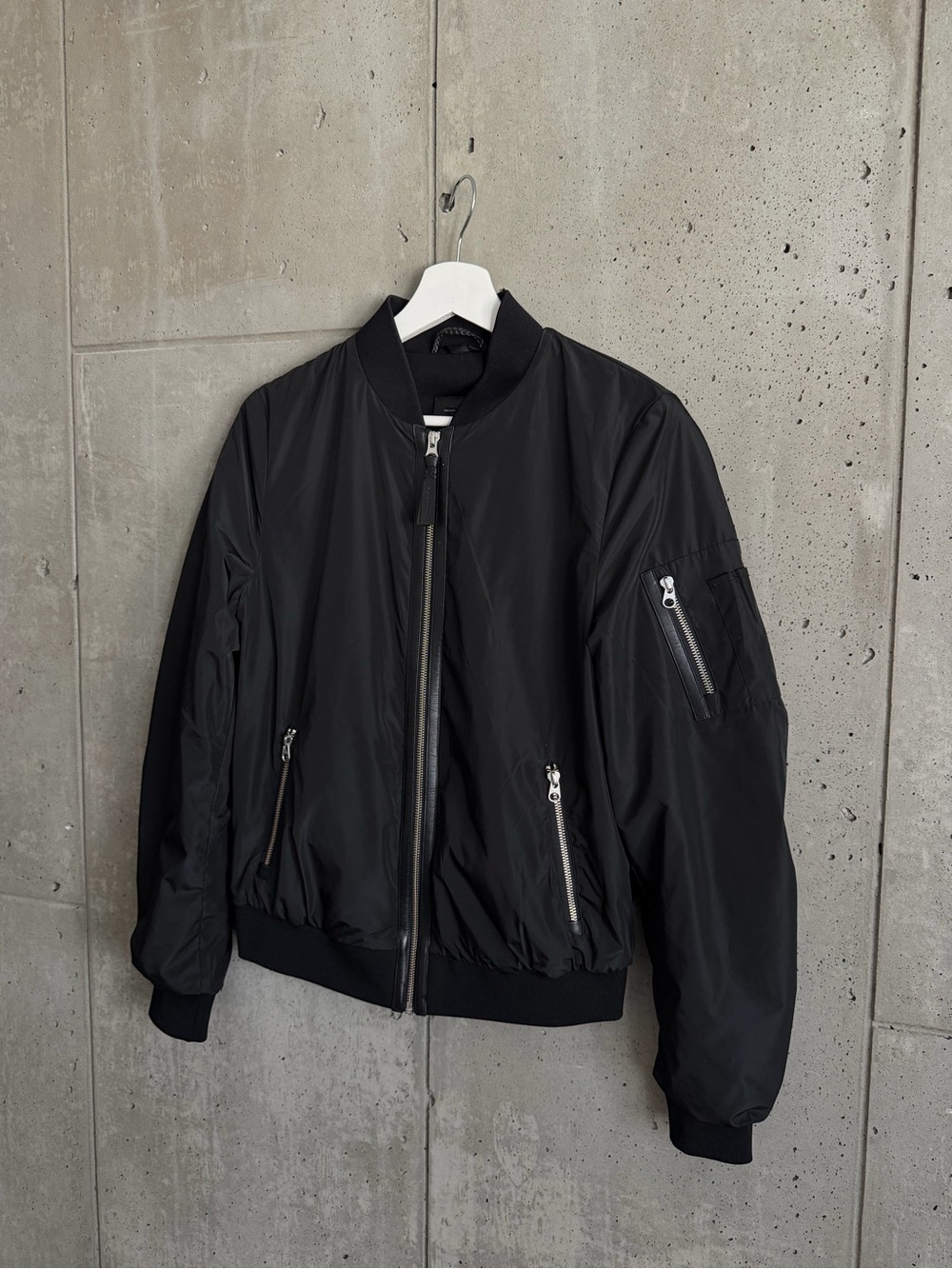 Mackage Exclusively for Aritzia Black Bomber Jacket